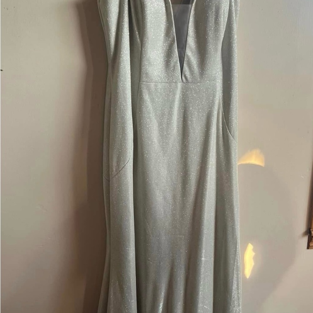 Flair New York Champagne Prom Dress- Sz 16